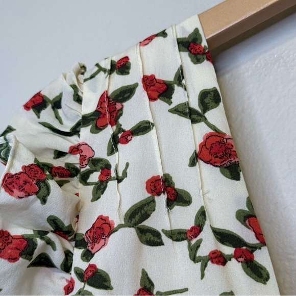 Showpo. | Lover's Day Floral Flutter Sleeveless Ruffled Skirt V-Neck Sundress - Picture 8 of 16